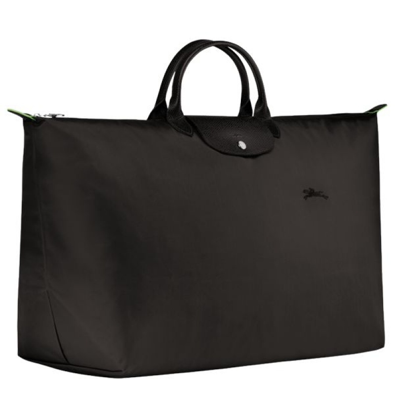 Black Longchamp Le Pliage M Men's Travel Bags | 84597-TBYO