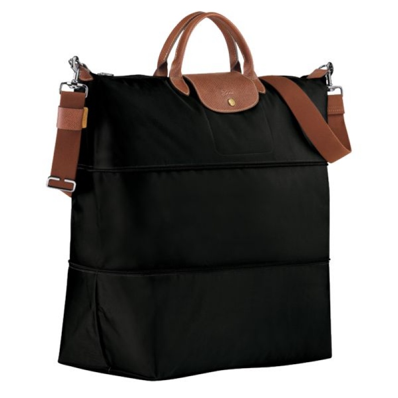 Black Longchamp Le Pliage Original Expandable Women's Travel Bags | 60123-RFJZ