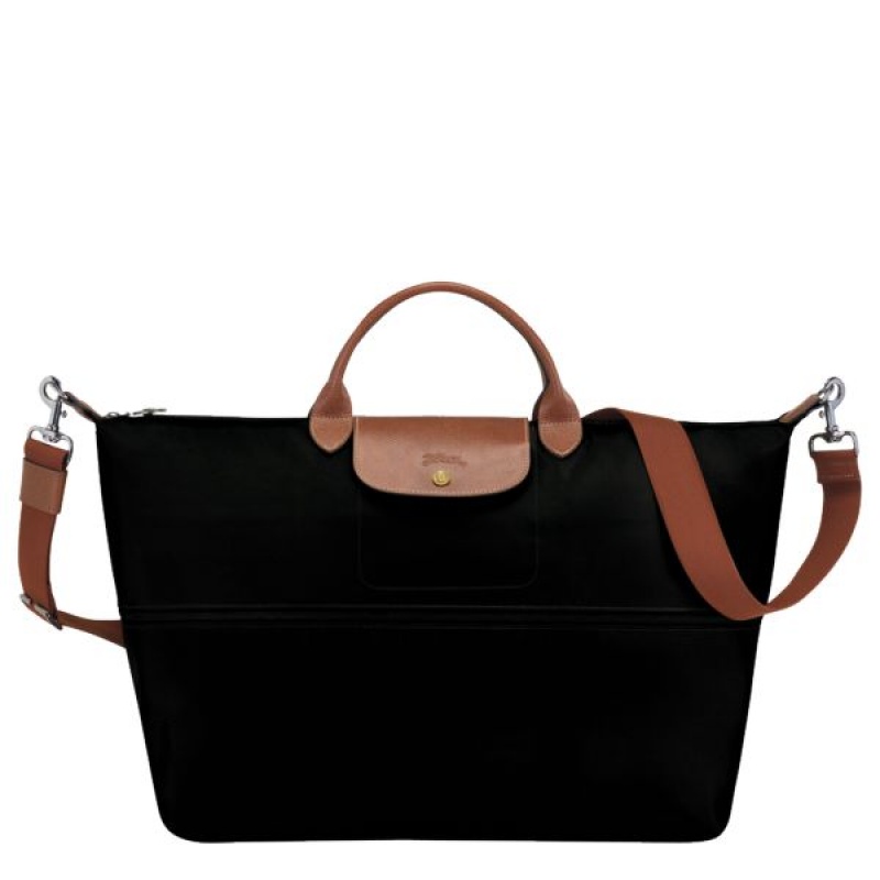 Black Longchamp Le Pliage Original Expandable Women's Travel Bags | 60123-RFJZ