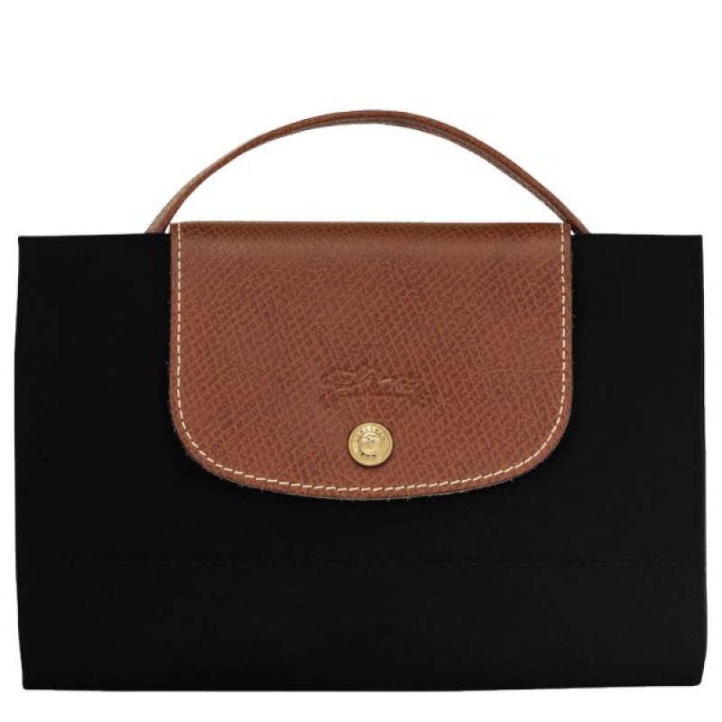 Black Longchamp Le Pliage Original S Women's Briefcase | 01845-DFJQ