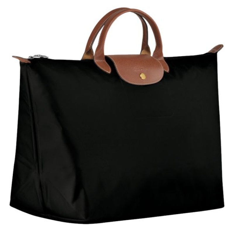 Black Longchamp Le Pliage Original S Women's Travel Bags | 39560-FHIL