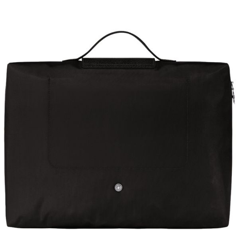 Black Longchamp Le Pliage S Men's Briefcase | 20346-QTBE