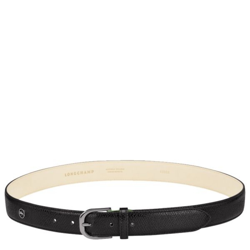 Black Longchamp Le Pliage Women\'s Belts | 38201-DNGQ