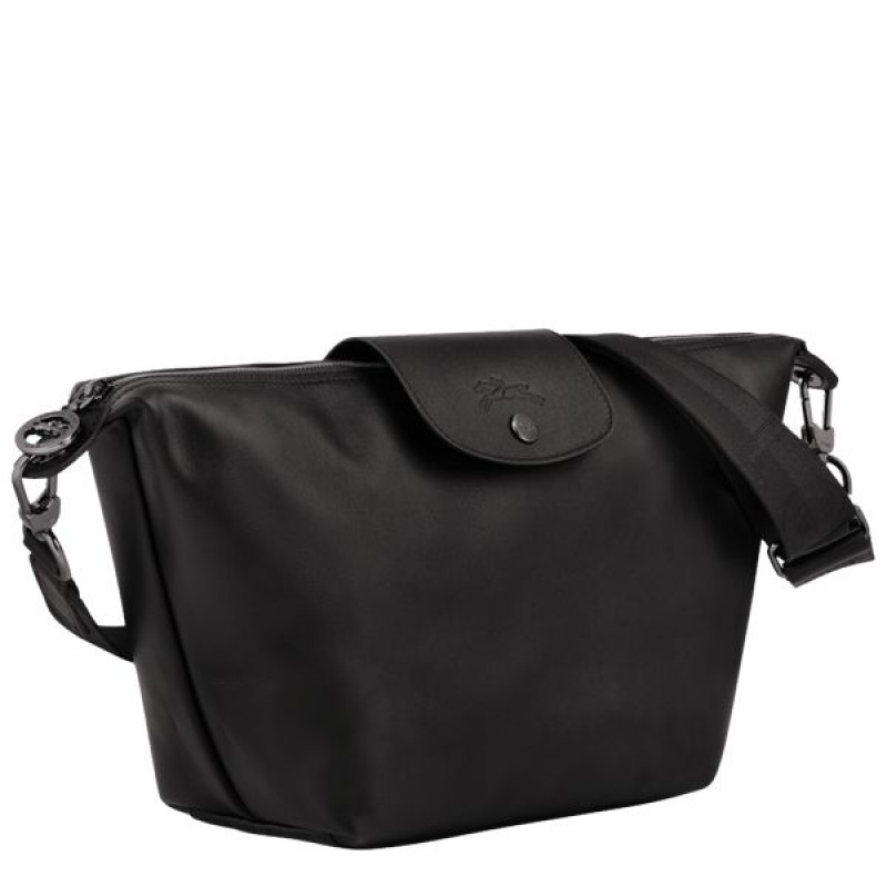 Black Longchamp Le Pliage Xtra S Men's Hobo Bag | 65790-BRCU