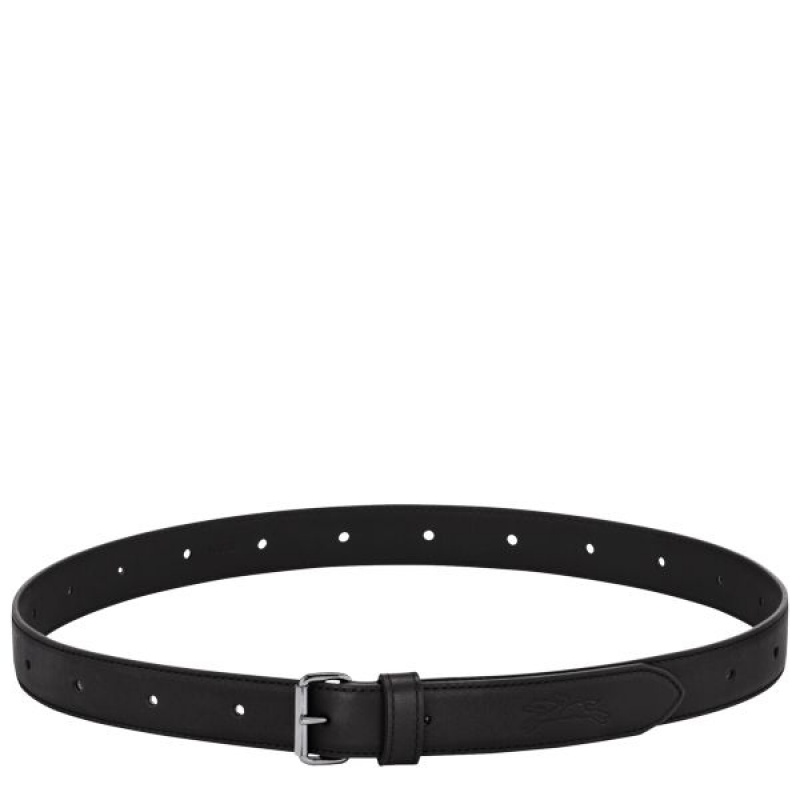 Black Longchamp Le Pliage Xtra Women's Belts | 93061-DYXQ