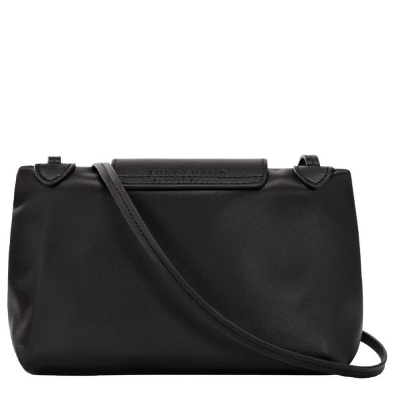 Black Longchamp Le Pliage Xtra XS Women's Crossbody Bags | 85316-RMVF