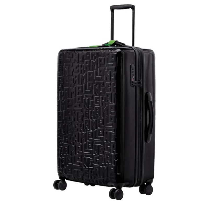 Black Longchamp Lgp Travel L Men's Suitcases | 43078-EFOB