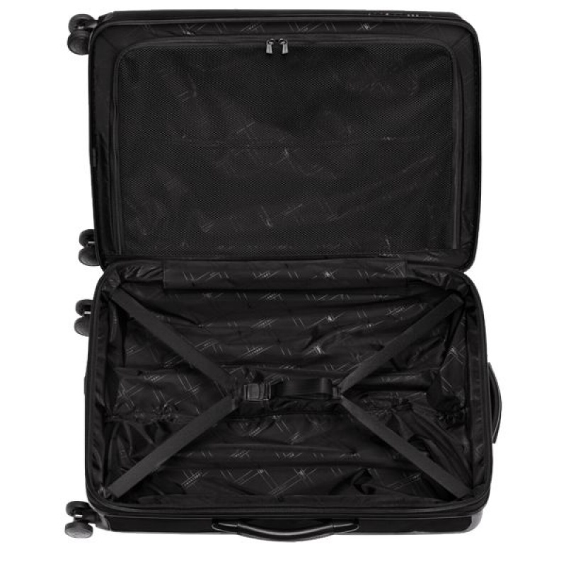 Black Longchamp Lgp Travel L Men's Suitcases | 43078-EFOB