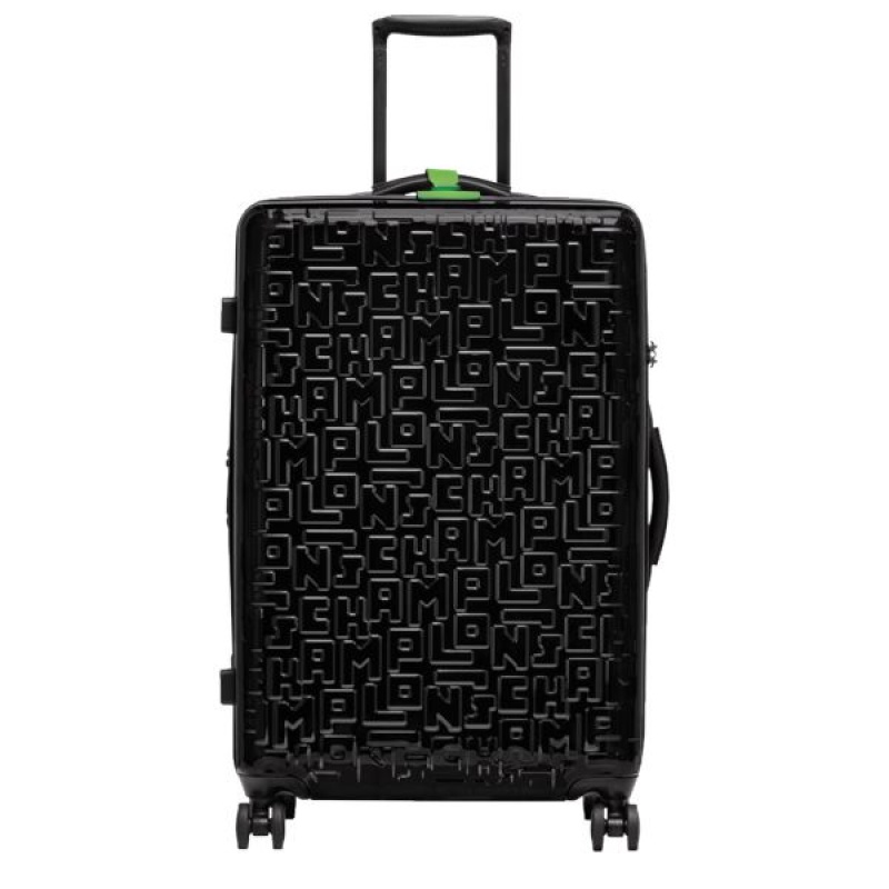 Black Longchamp Lgp Travel L Men\'s Suitcases | 43078-EFOB