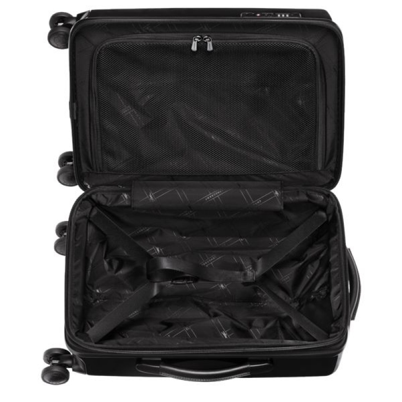 Black Longchamp Lgp Travel M Men's Suitcases | 78509-UZIO