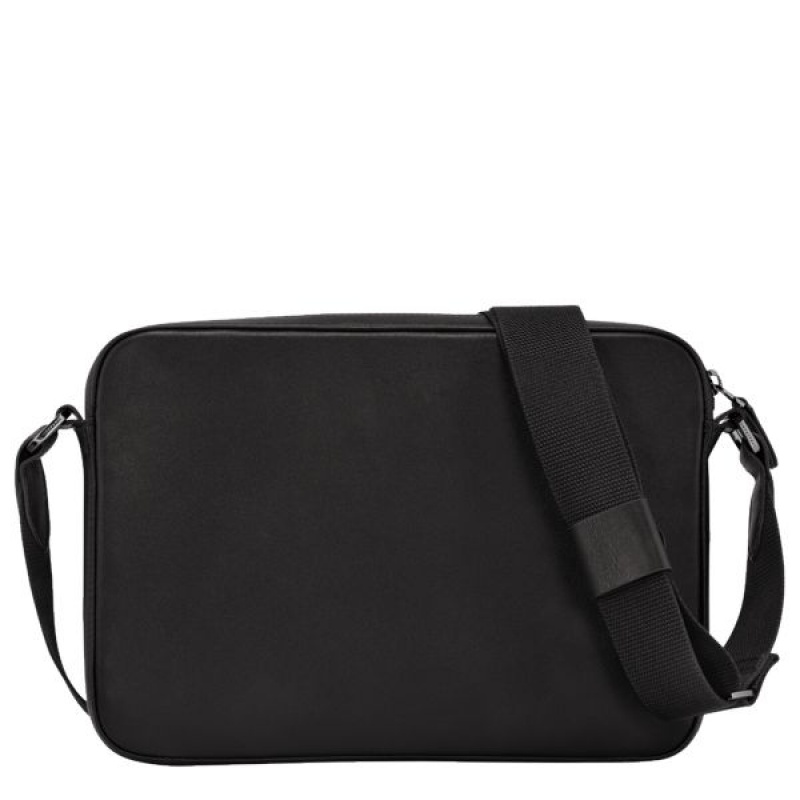 Black Longchamp Sur Seine M Men's Mini Bags | 49358-SNLZ