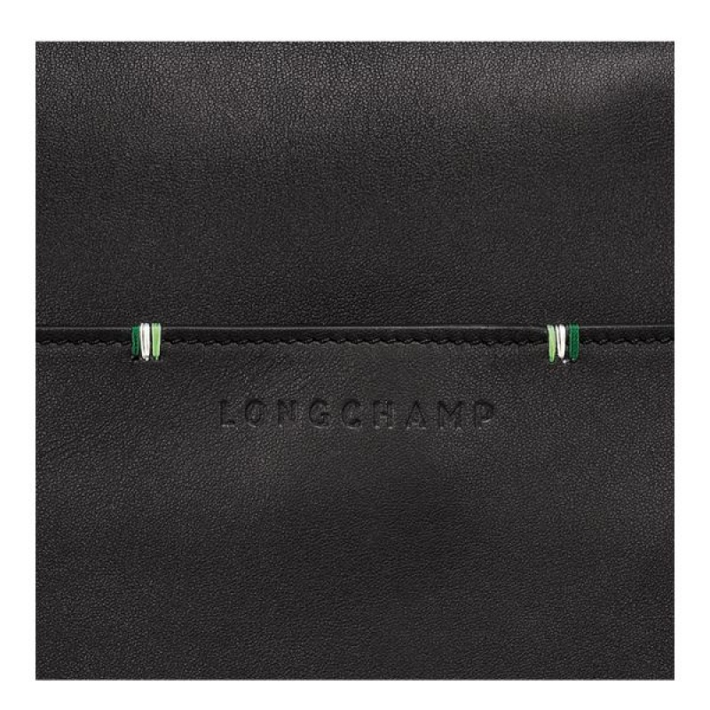 Black Longchamp Sur Seine Men's Backpacks | 82754-ZTCG