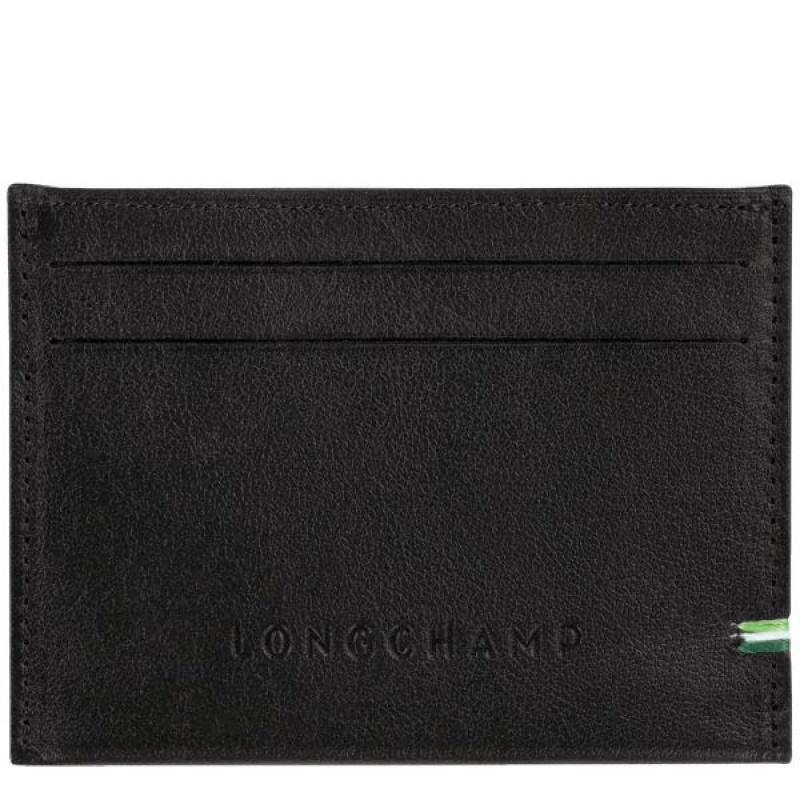 Black Longchamp Sur Seine Men\'s Cardholders | 36159-DCJF