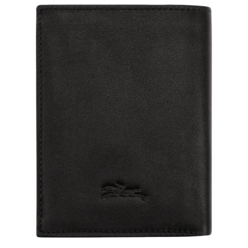 Black Longchamp Sur Seine Men's Wallets | 80563-ZFAE