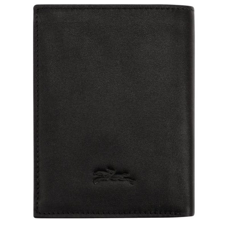 Black Longchamp Sur Seine Men's Wallets | 80563-ZFAE