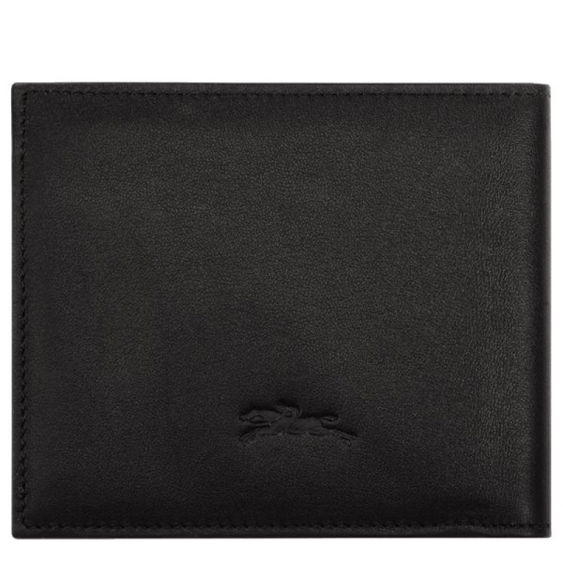 Black Longchamp Sur Seine Men's Wallets | 76415-CLZW