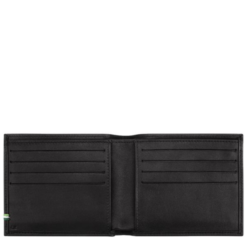 Black Longchamp Sur Seine Men's Wallets | 76415-CLZW