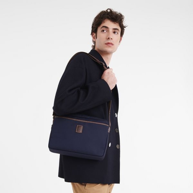 Blue Longchamp Boxford M Men's Mini Bags | 30948-JRBC