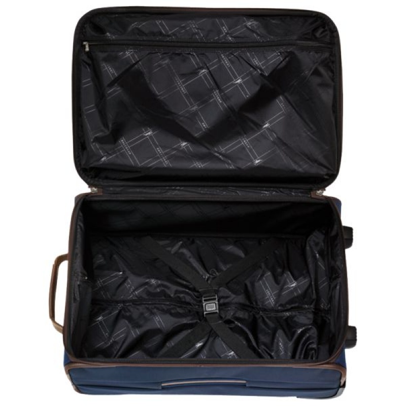 Blue Longchamp Boxford M Men's Suitcases | 79681-BWKC