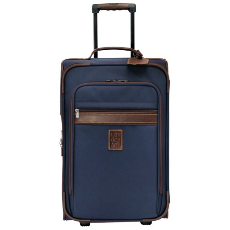 Blue Longchamp Boxford M Men's Suitcases | 79681-BWKC