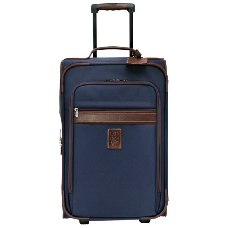 Blue Longchamp Boxford M Men\'s Suitcases | 79681-BWKC