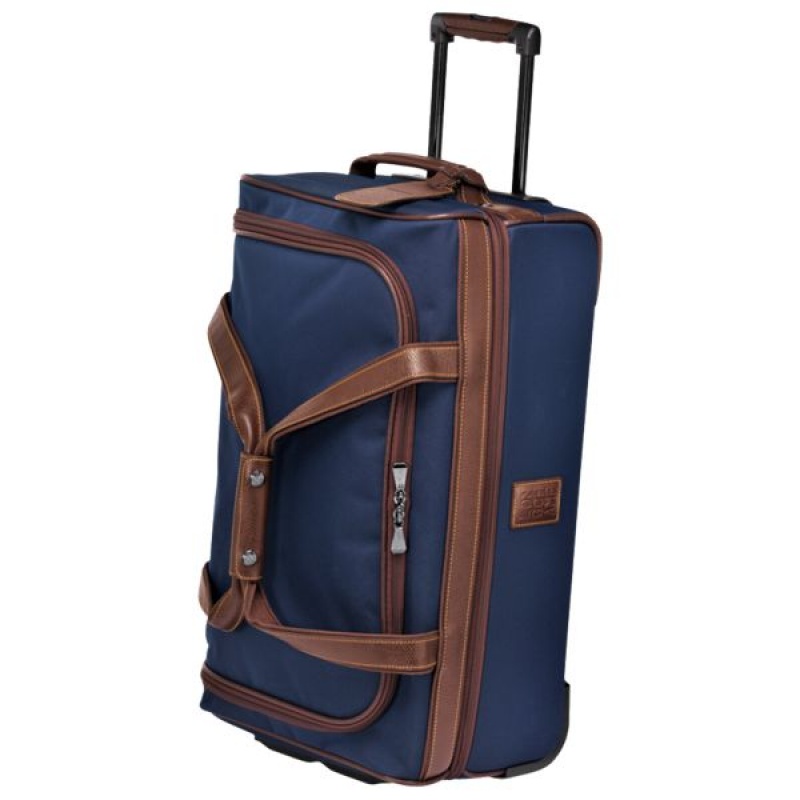 Blue Longchamp Boxford M Men's Travel Bags | 09157-LNVG