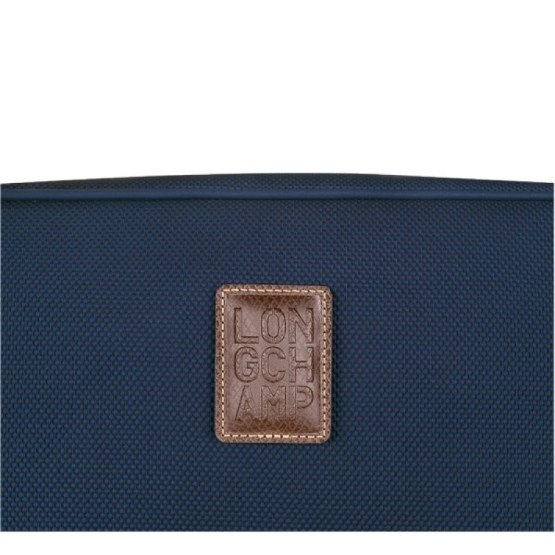 Blue Longchamp Boxford Men's Toiletry Bags | 49231-PFKB