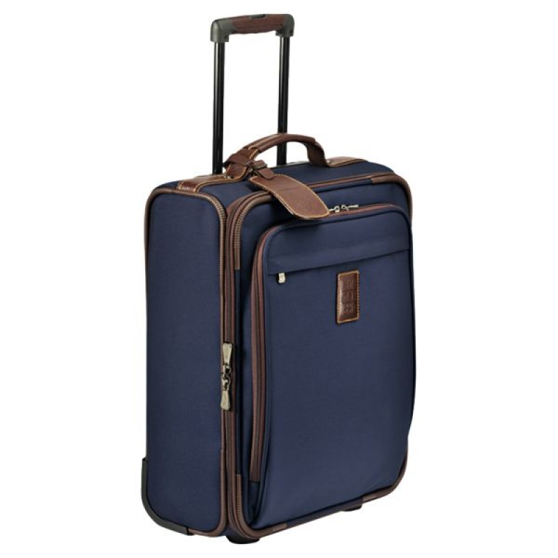 Blue Longchamp Boxford S Men's Suitcases | 90547-GAIX