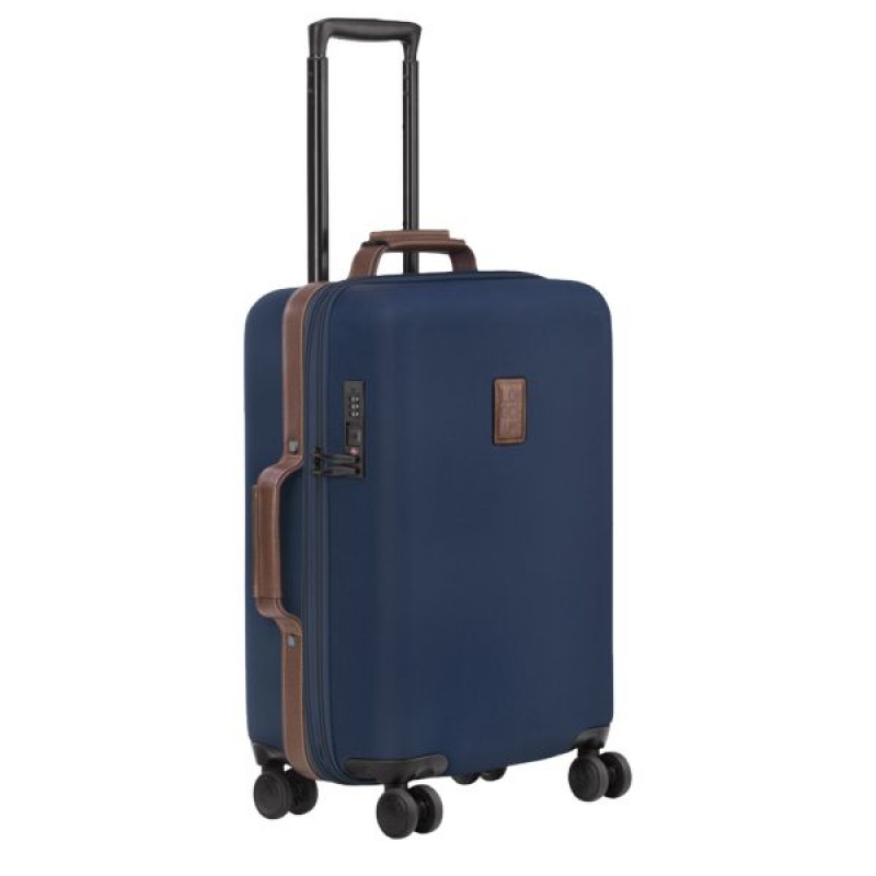 Blue Longchamp Boxford S Men's Suitcases | 84230-JDQB