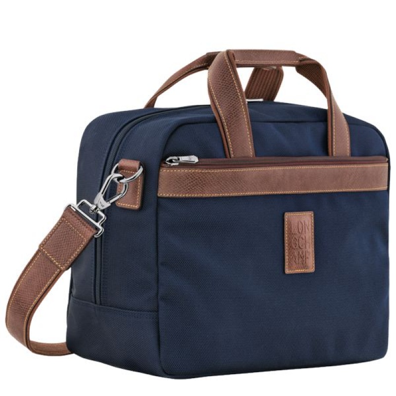 Blue Longchamp Boxford S Men's Travel Bags | 58167-UQYM