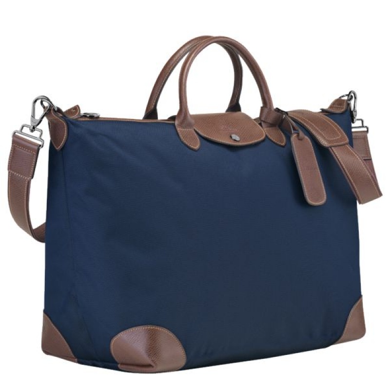 Blue Longchamp Boxford S Men's Travel Bags | 78590-QDKW