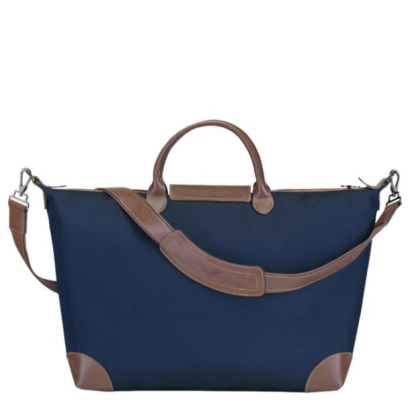 Blue Longchamp Boxford S Men's Travel Bags | 78590-QDKW