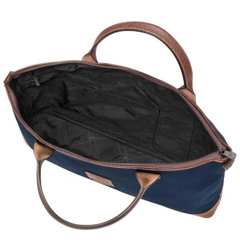 Blue Longchamp Boxford S Women's Briefcase | 54623-GXDA