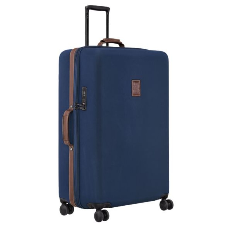 Blue Longchamp Boxford XL Men's Suitcases | 80516-VNCG