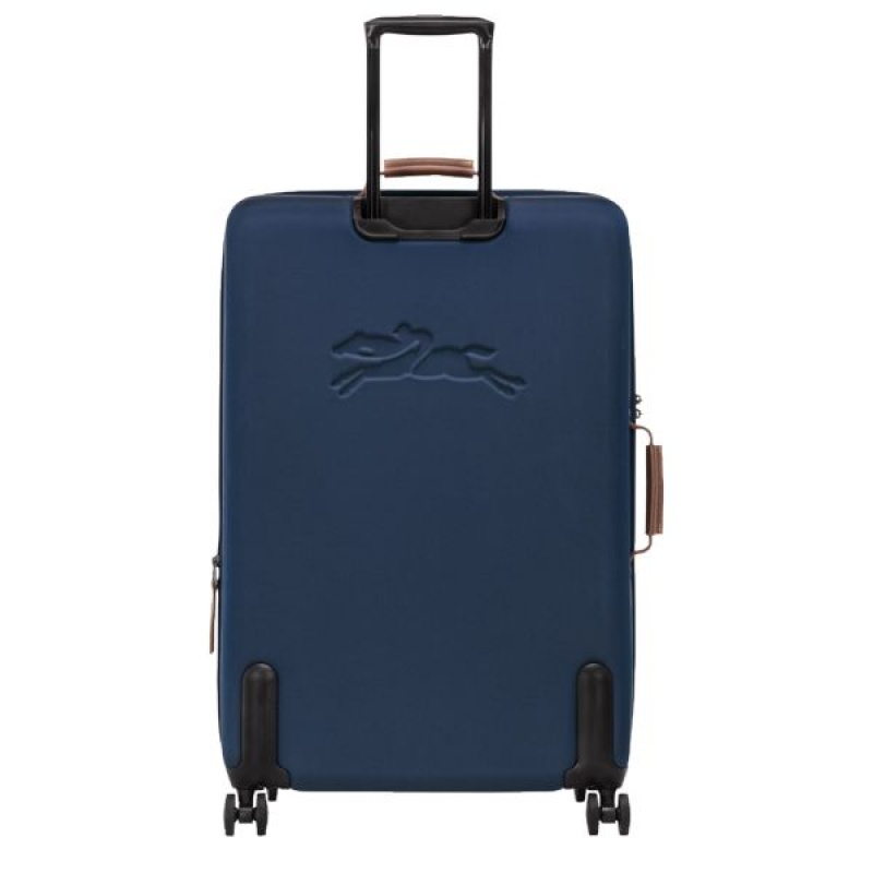 Blue Longchamp Boxford XL Men's Suitcases | 80516-VNCG