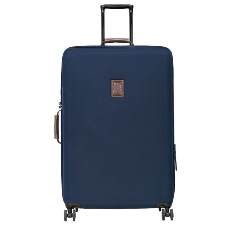 Blue Longchamp Boxford XL Men\'s Suitcases | 80516-VNCG