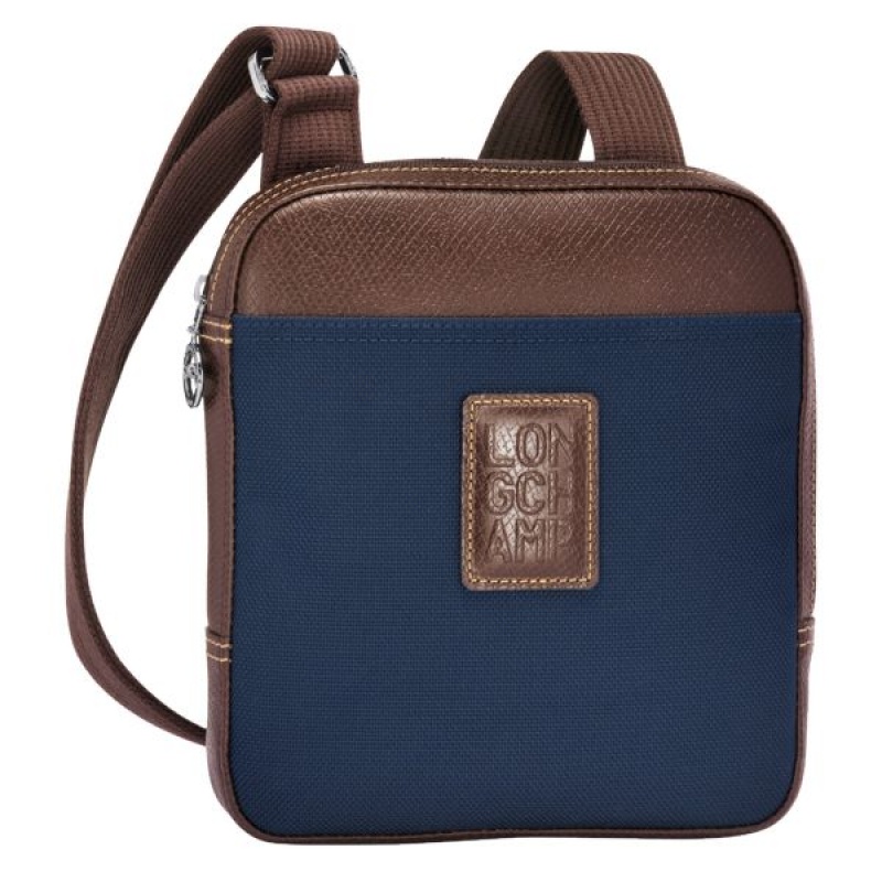 Blue Longchamp Boxford XS Men\'s Crossbody Bags | 49163-RBYX