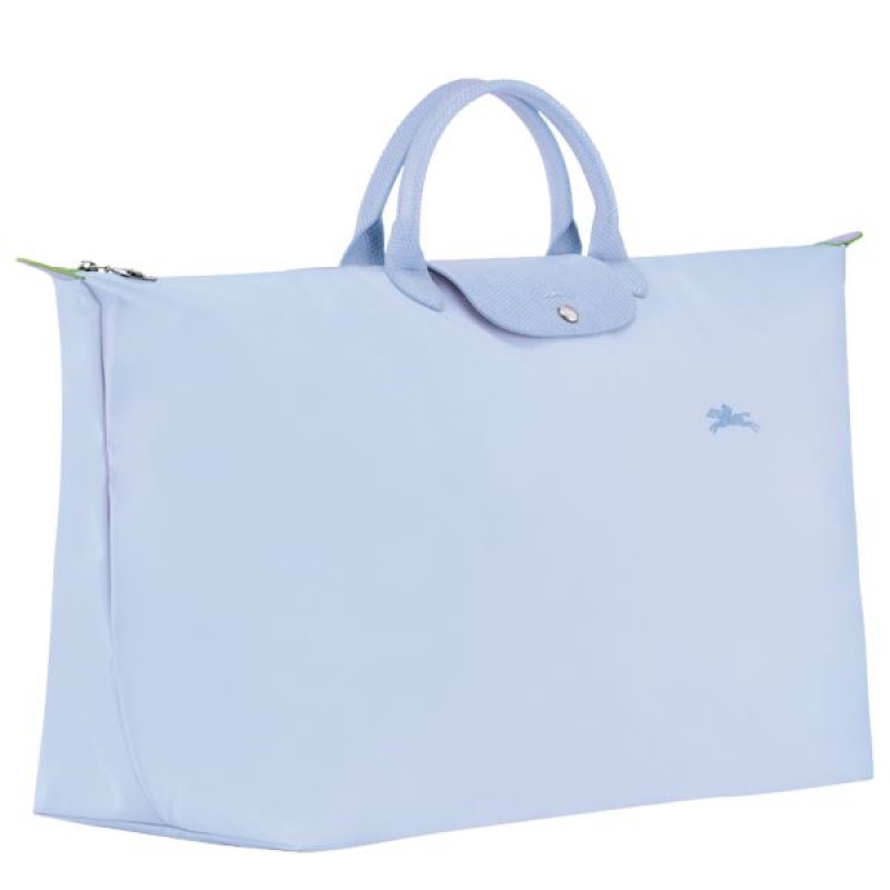 Blue Longchamp Le Pliage M Men's Travel Bags | 79231-YMHZ