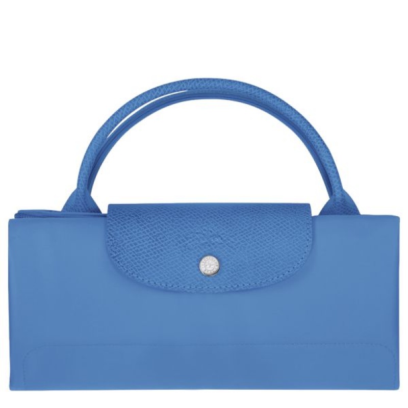 Blue Longchamp Le Pliage M Women's Travel Bags | 95680-YWGJ