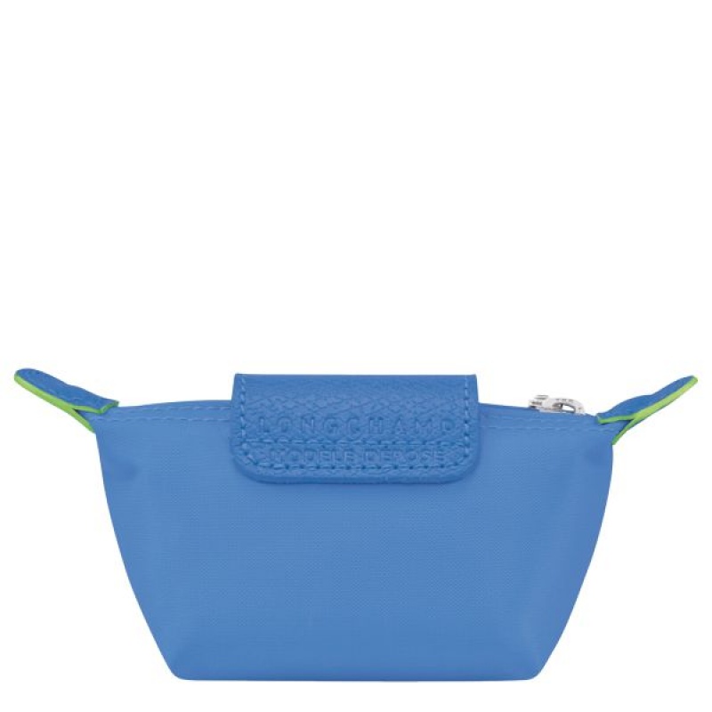 Blue Longchamp Le Pliage Men's Coin Purses | 87169-AYPR