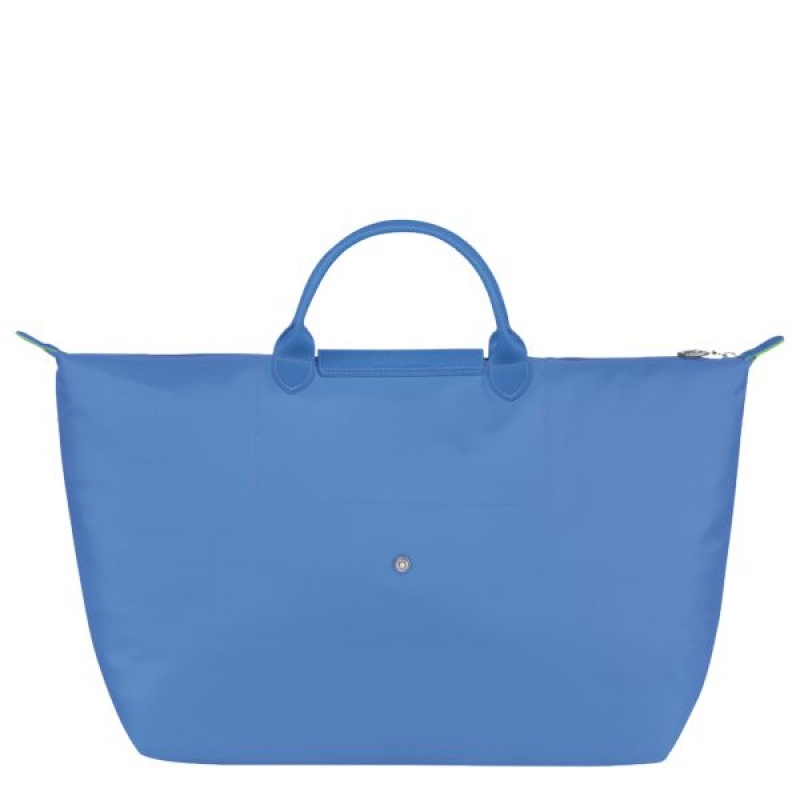 Blue Longchamp Le Pliage S Men's Travel Bags | 01593-RCYL