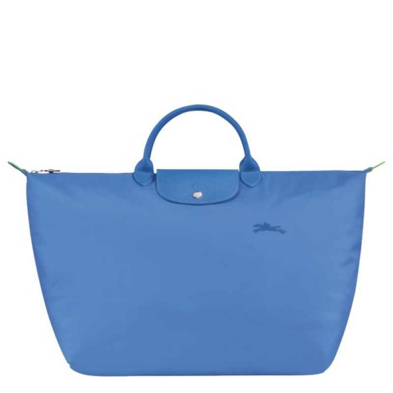 Blue Longchamp Le Pliage S Men\'s Travel Bags | 01593-RCYL