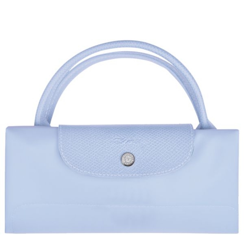 Blue Longchamp Le Pliage S Men's Travel Bags | 39628-OAYN