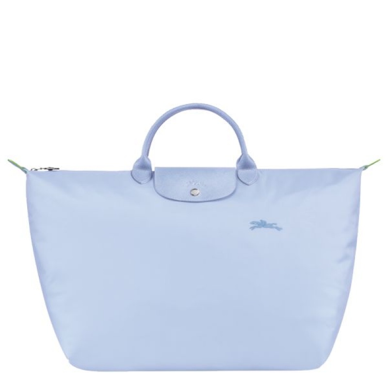 Blue Longchamp Le Pliage S Men\'s Travel Bags | 39628-OAYN