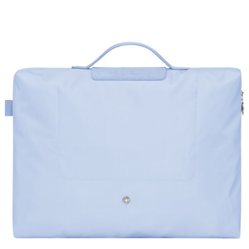 Blue Longchamp Le Pliage S Women's Briefcase | 85743-UVZN