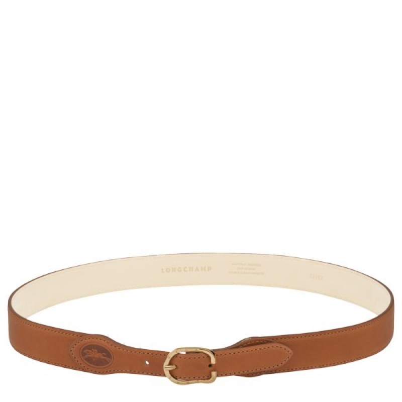 Brown Longchamp 1980 Women's Belts | 65087-TFVE