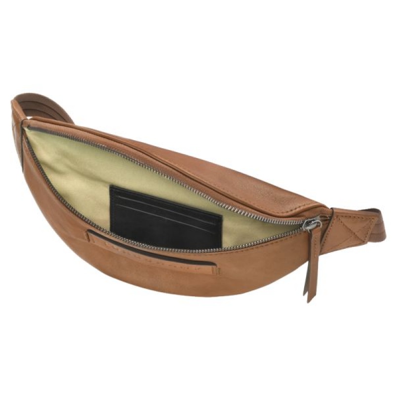 Brown Longchamp 3D Men's Belt Bags | 21756-LYWR