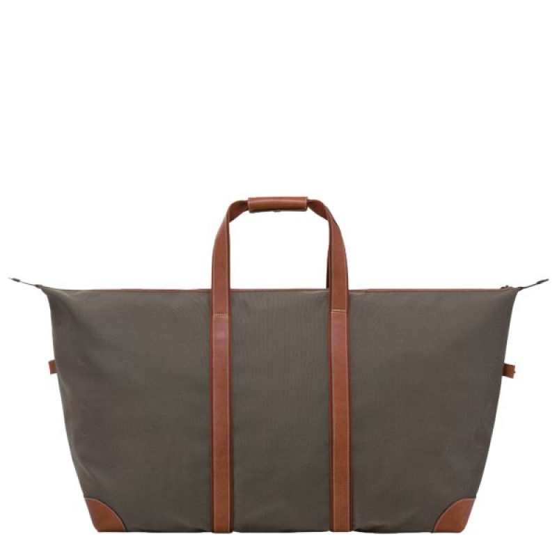 Brown Longchamp Boxford L Men's Travel Bags | 61384-JCLK