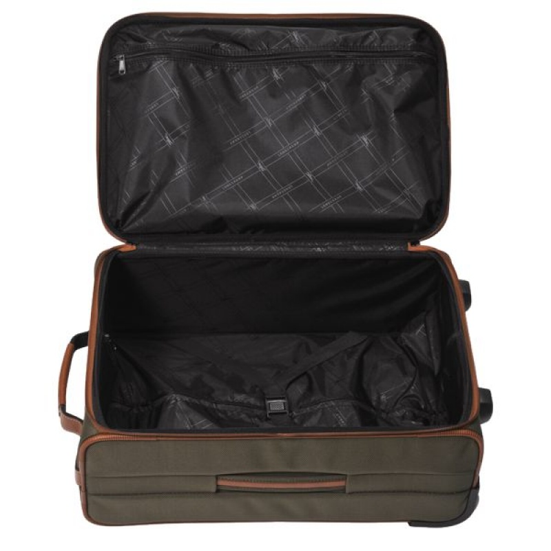 Brown Longchamp Boxford M Men's Suitcases | 82065-ZPTE