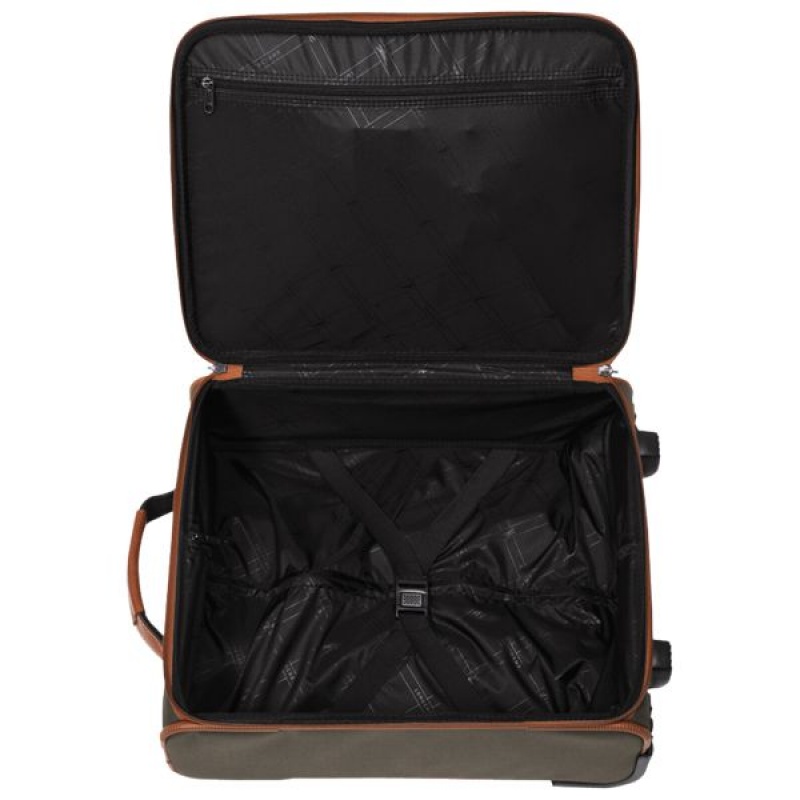 Brown Longchamp Boxford S Men's Suitcases | 17694-NCUG